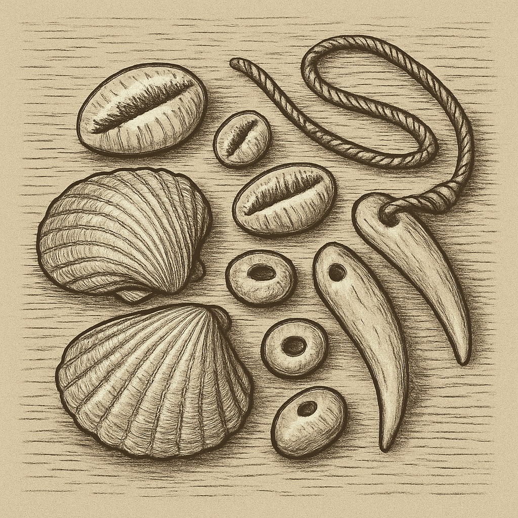 The first jewellery: shells and beads