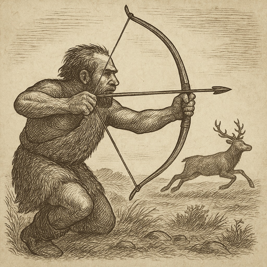 Bow and arrow: the long-range revolution of the Stone Age
