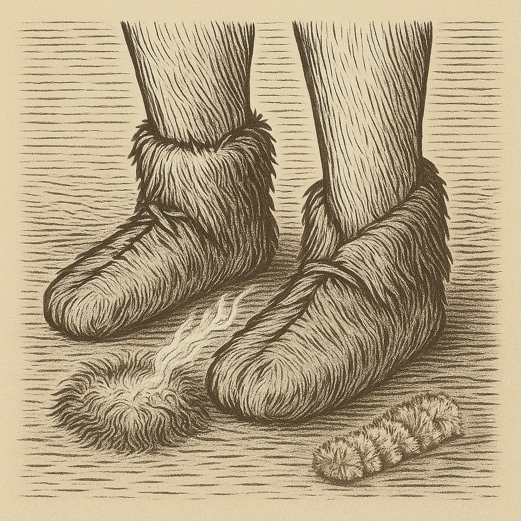 First steps in shoes: protection and adaptation