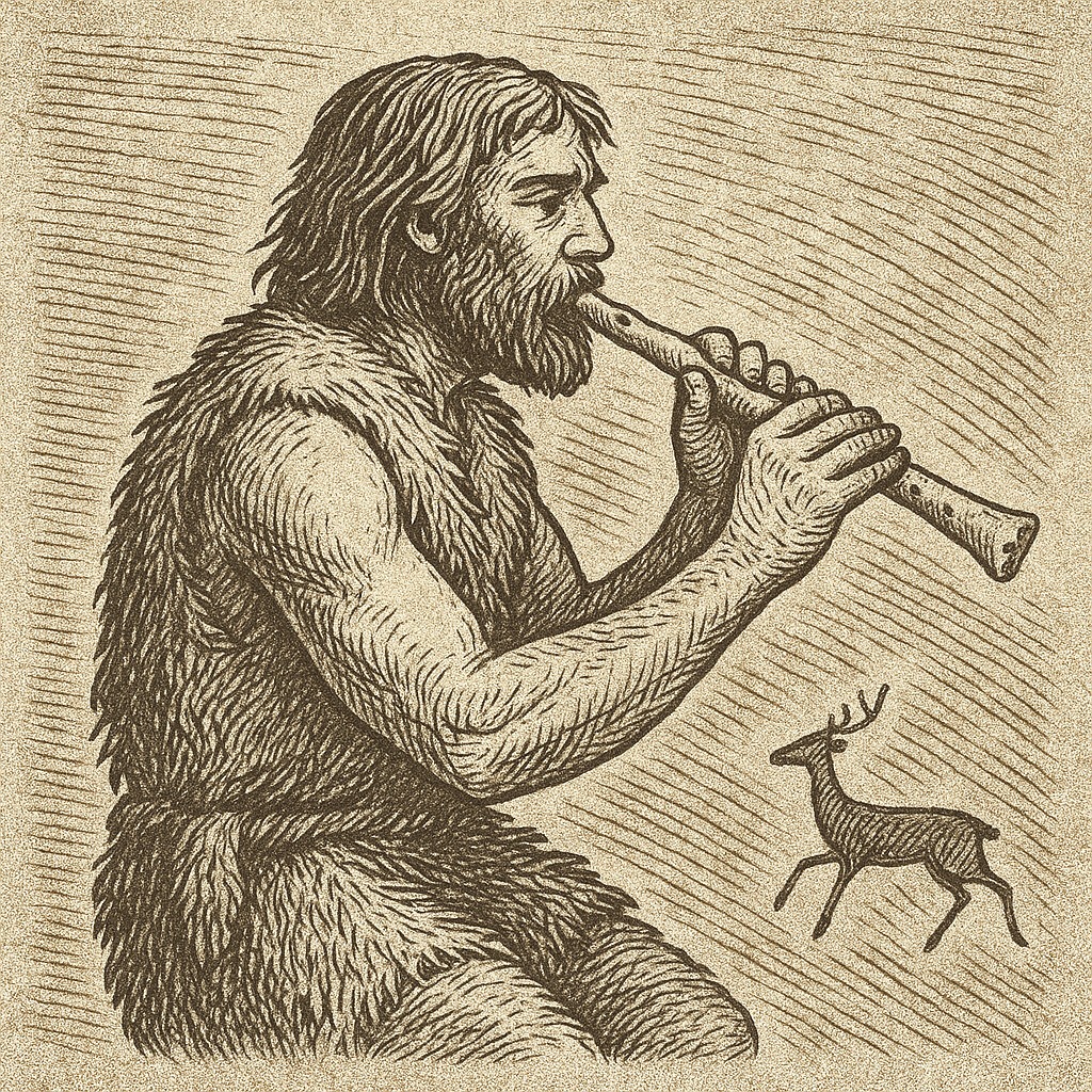 The first melodies of humankind