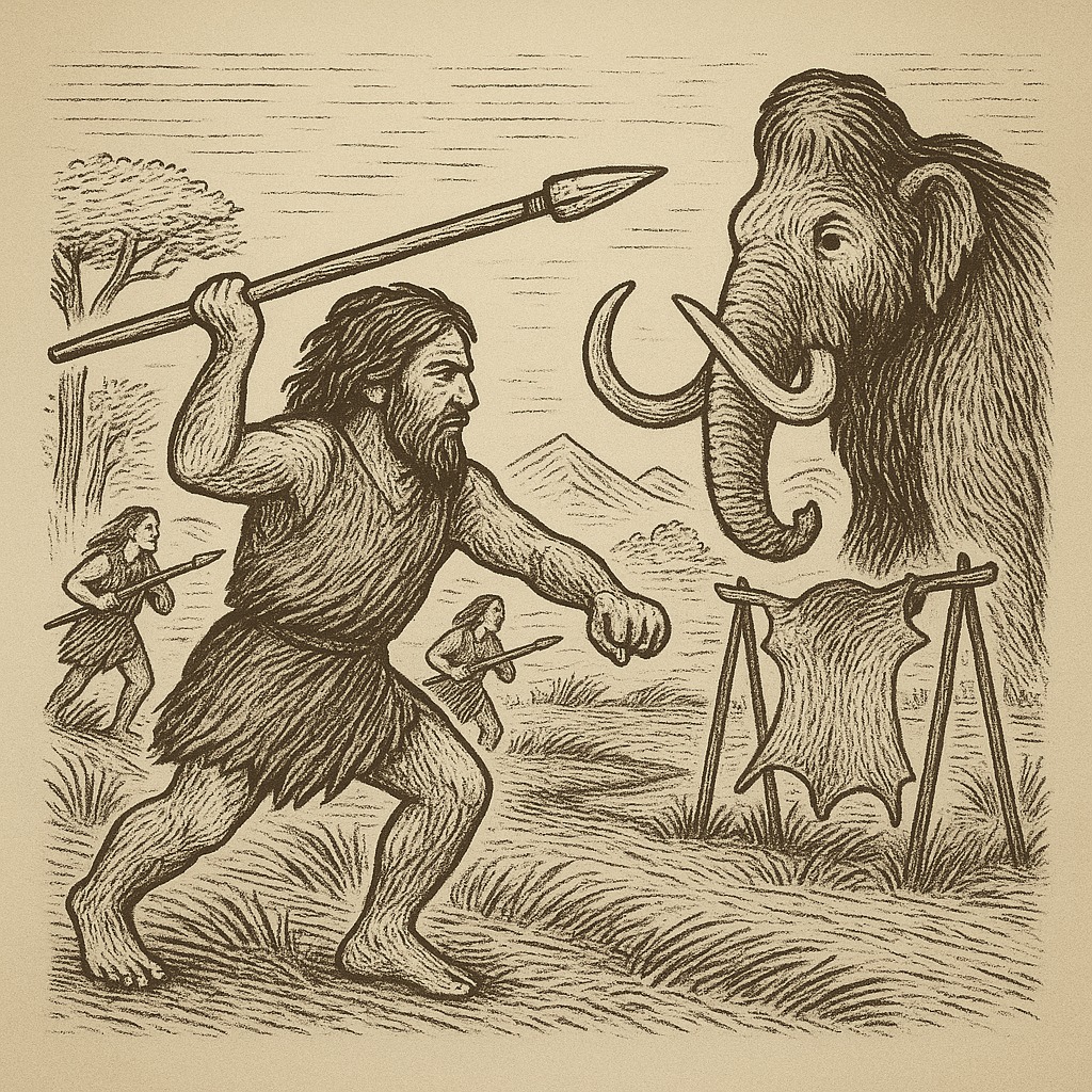 Throwing weapons: a long-range revolution in hunting