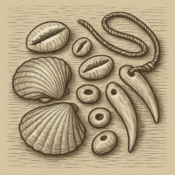 The first jewellery: shells and beads