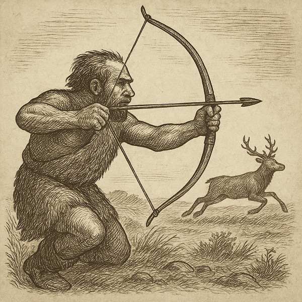 Bow and arrow: the long-range revolution of the Stone Age