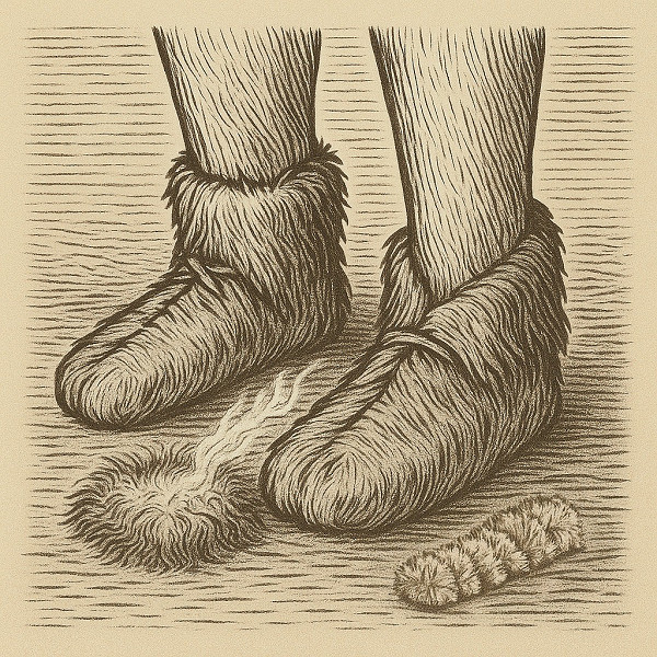 First steps in shoes: protection and adaptation