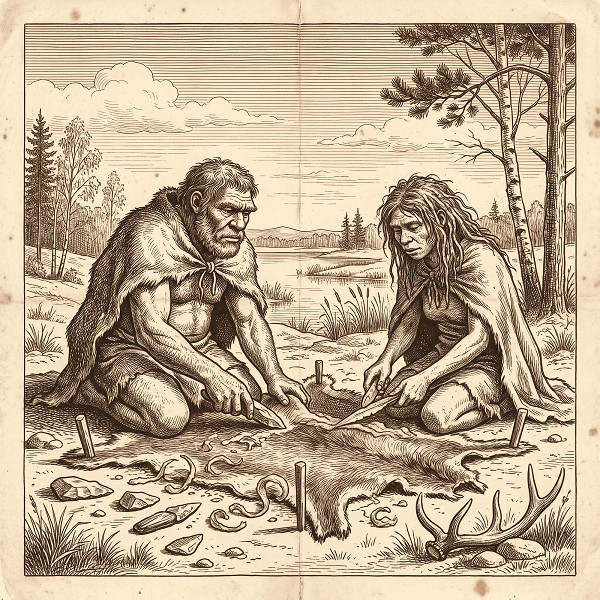 Hides and leather: humanity's first clothing