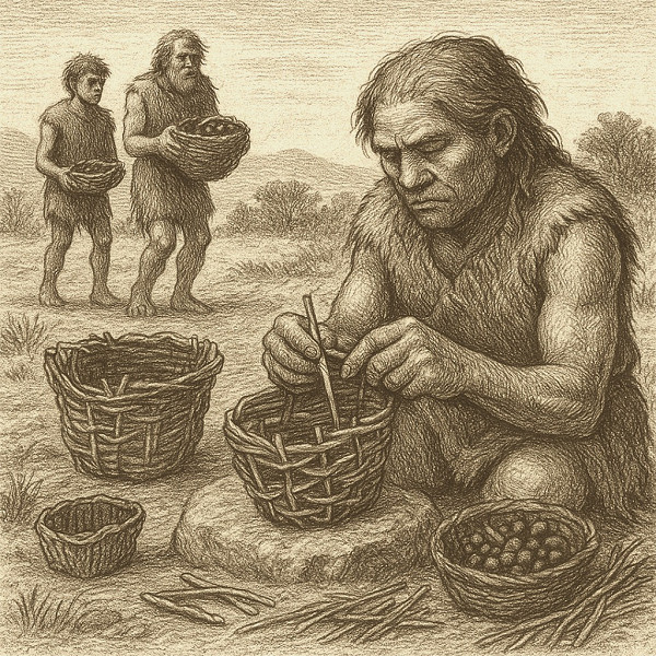 Woven baskets: humanity's first containers